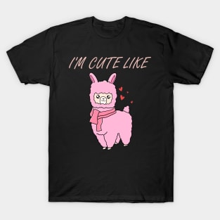 Cute Alpaca Llama T-Shirt